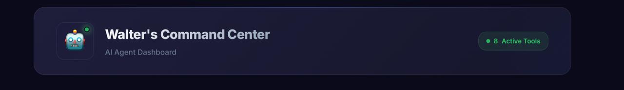 Walter's Command Center