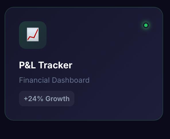 P&L Tracker - +24% Growth